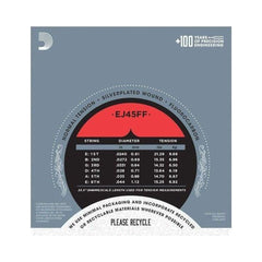 Encordado clásico D’Addario Pro-Arté Carbon EJ45FF de tensión media — vista 2