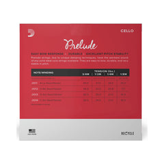 Encordado para violonchelo D’Addario Prelude J1010 1/2 de tensión media — vista 2
