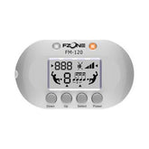 Metrónomo de pinza Fzone FM-120 blanco y naranja con pantalla LCD — vista 1