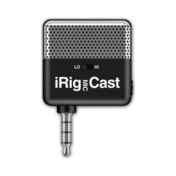 Micrófono portátil IK Multimedia iRig MIC Cast para grabación de voz