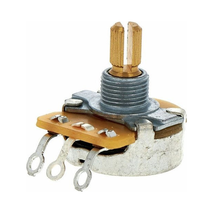 Potenciómetro Fender 0990830000 de 250K con eje dividido para guitarra