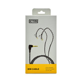 Cable para monitores intrauditivos CTM Standard IEM negro de 50 pulgadas — vista 1