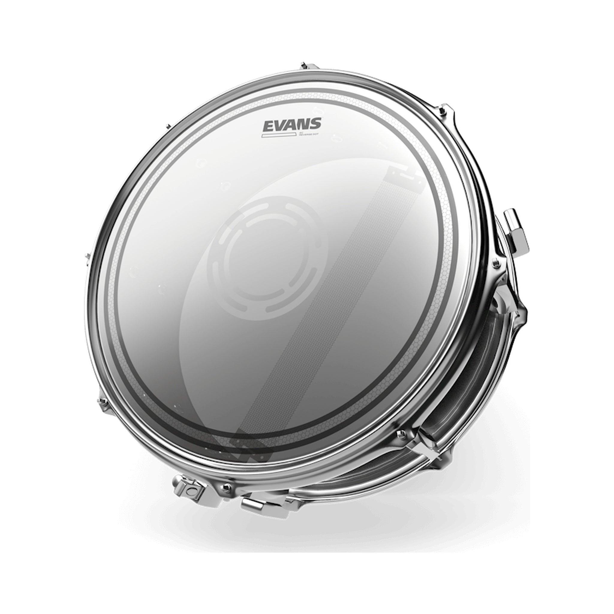 Parche para redoblante Evans B14ECSRD de 14 pulgadas EC Reverse Dot — vista 2