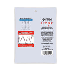 Encordado para guitarra acústica Martin MA550T .013–.056 para seis cuerdas — vista 2