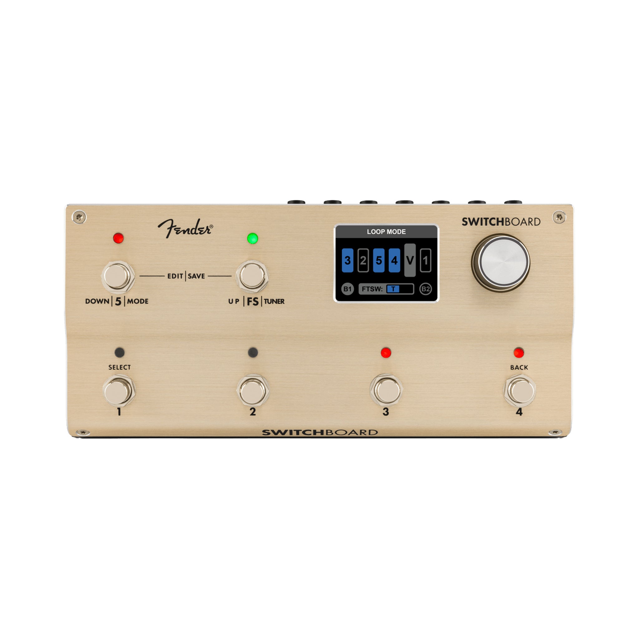 Controlador de efectos Fender Switchboard 0235150000 de cinco loops — vista 1
