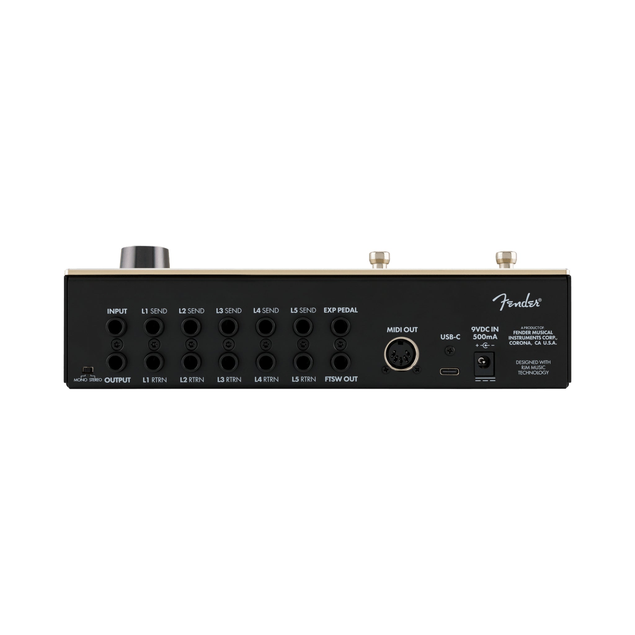 Controlador de efectos Fender Switchboard 0235150000 de cinco loops — vista 2
