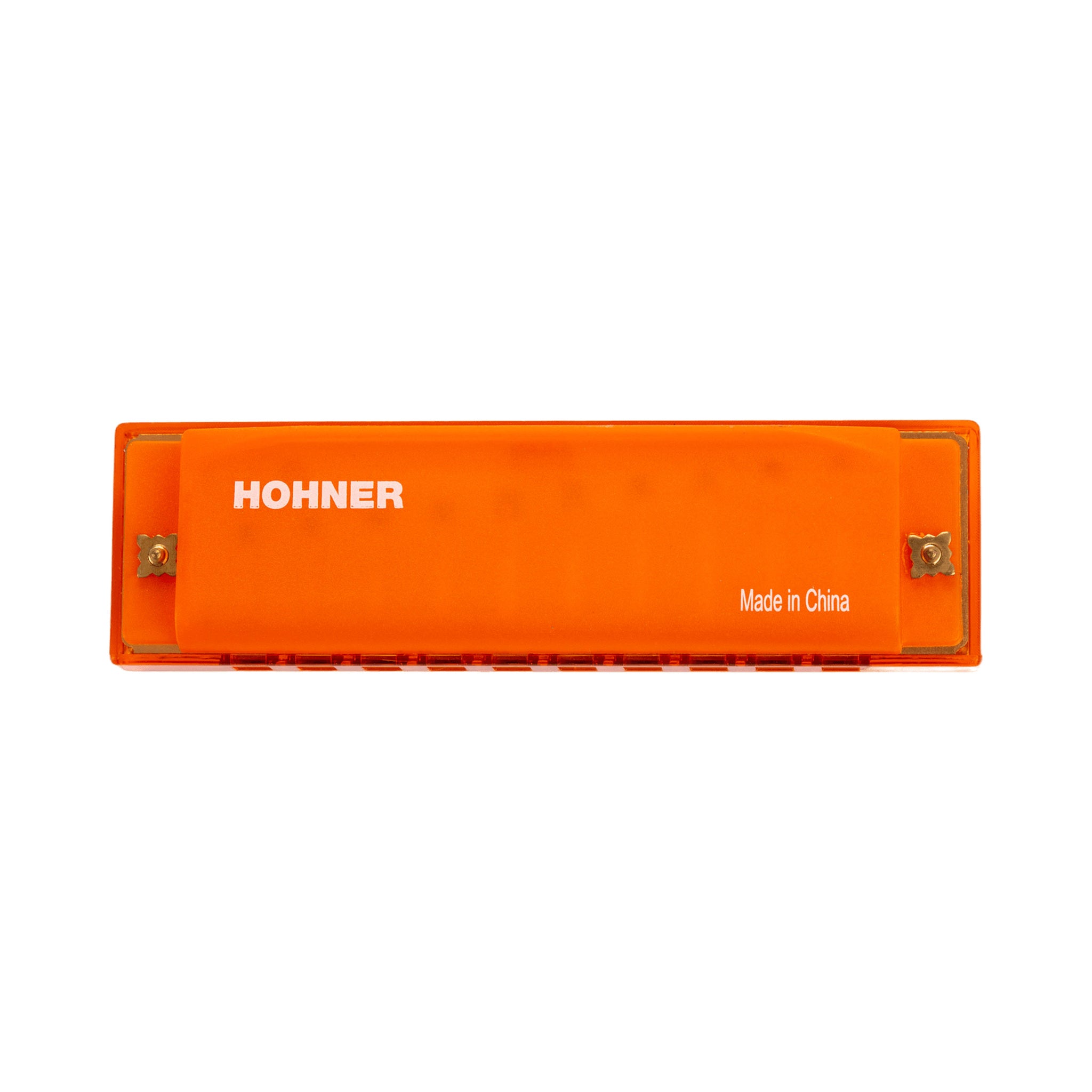Armónica Hohner Translucent Harps M5251 naranja en Do de diez orificios — vista 2