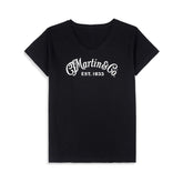 Camiseta para mujer Martin 18CW0085M talla M negra — vista 1