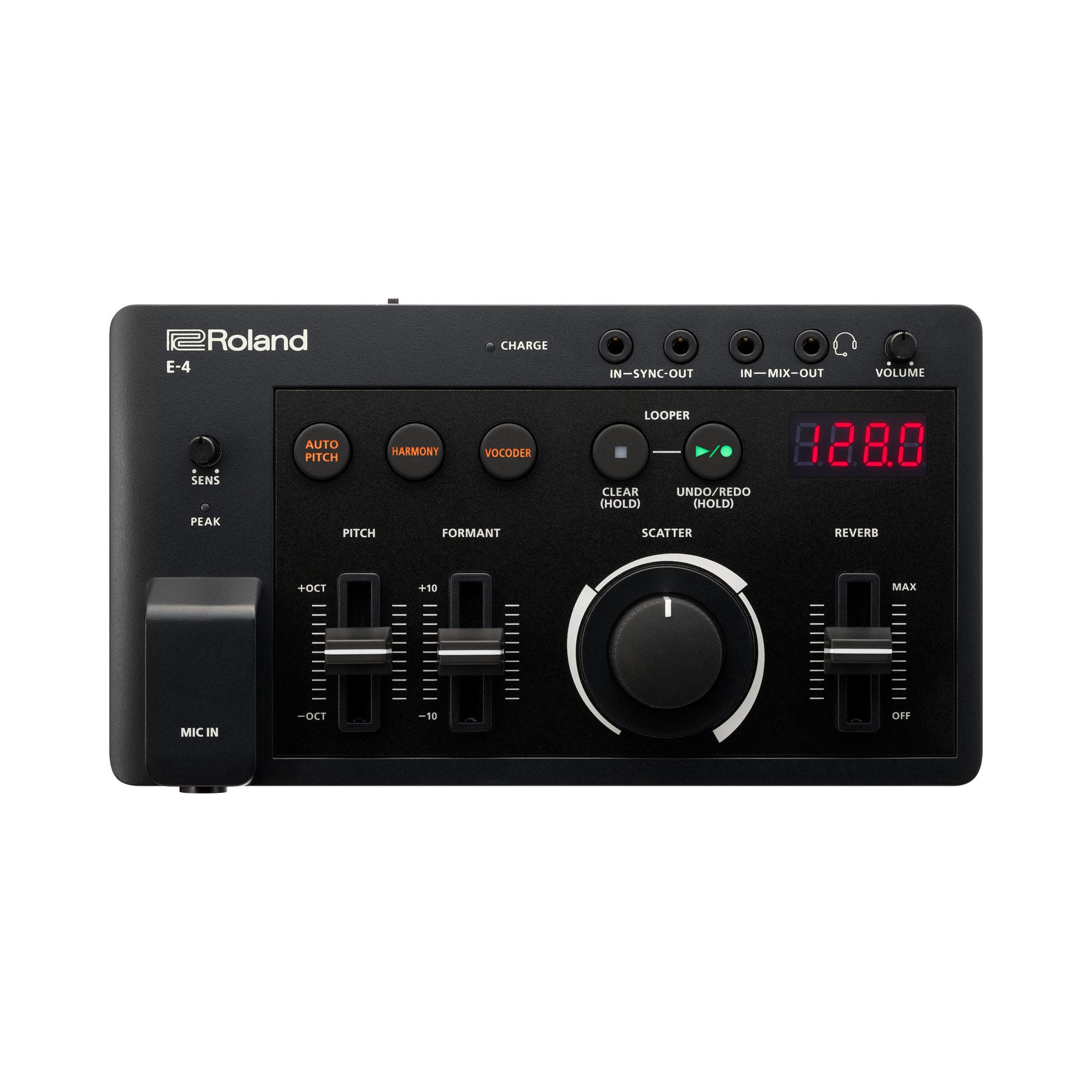 Procesador de voz Roland E-4 AIRA Compact con Auto-Pitch y vocoder — vista 1