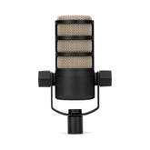 Micrófono dinámico RODE PodMic negro cardioide para podcast — vista 1