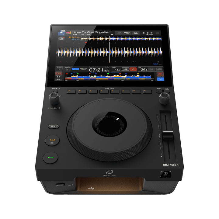 Reproductor DJ AlphaTheta CDJ-1500X con pantalla de 10,1 pulgadas y Wi-Fi