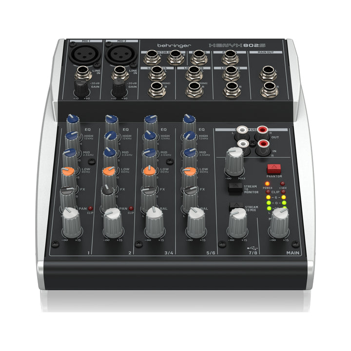 Mezclador compacto Behringer XENYX 802S