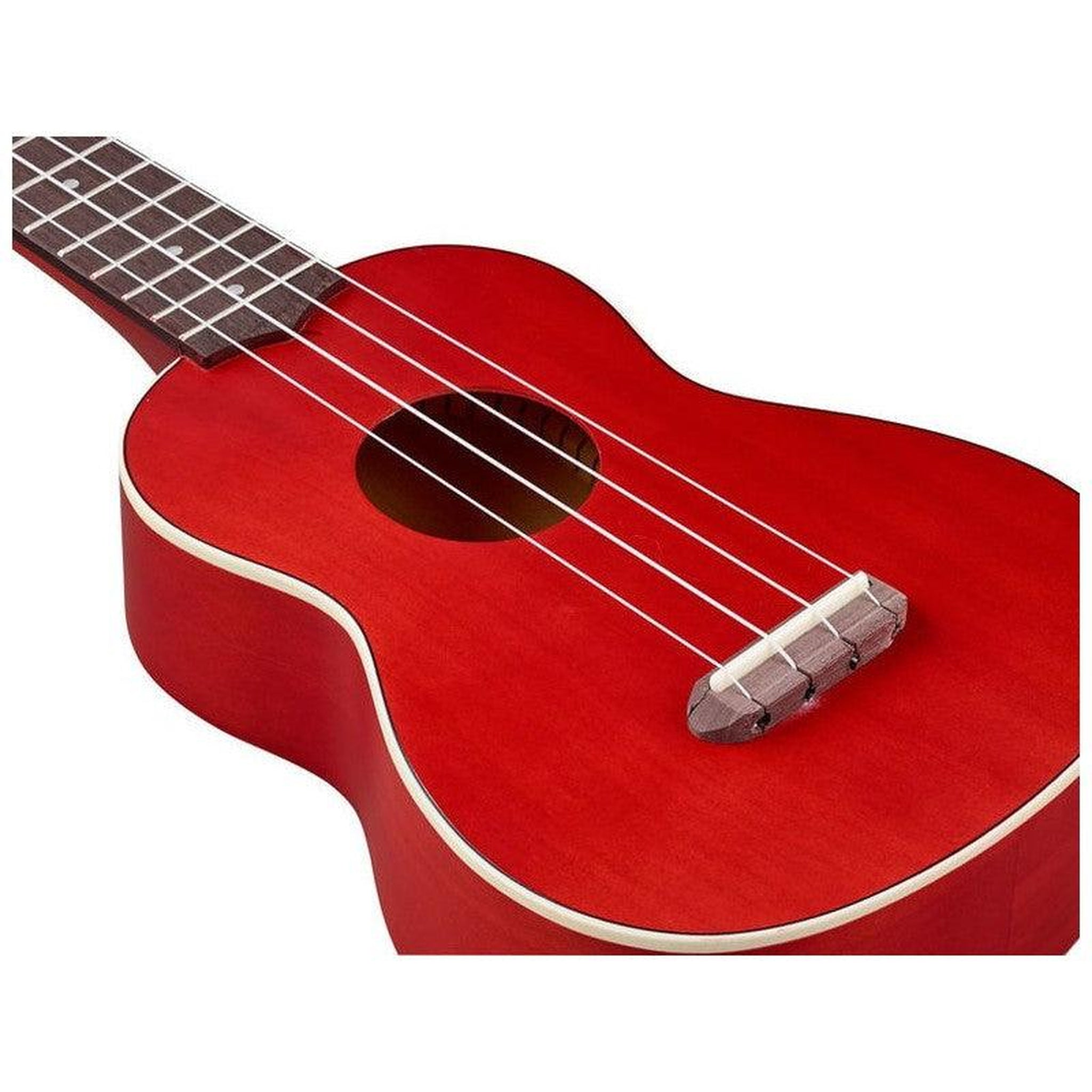 Ukelele soprano Fender Venice 0965060090 Cherry con puente sin nudos — imagen 5