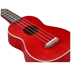 Ukelele soprano Fender Venice 0965060090 Cherry con puente sin nudos — imagen 5