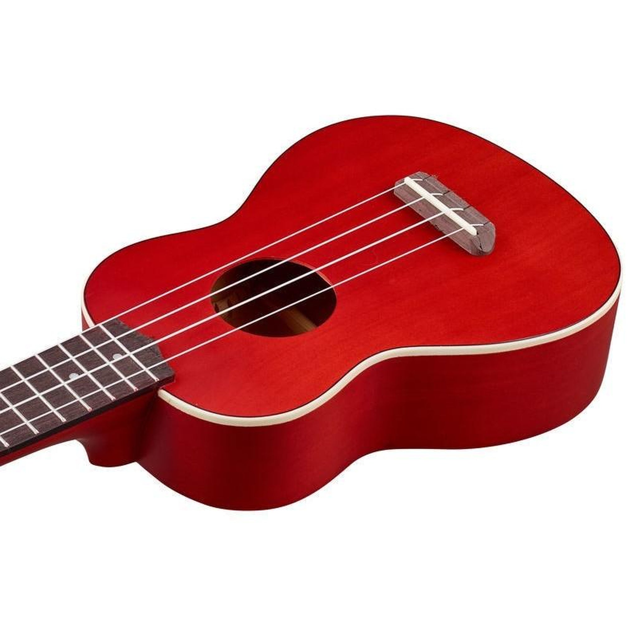 Ukelele soprano Fender Venice 0965060090 Cherry con puente sin nudos — imagen 4