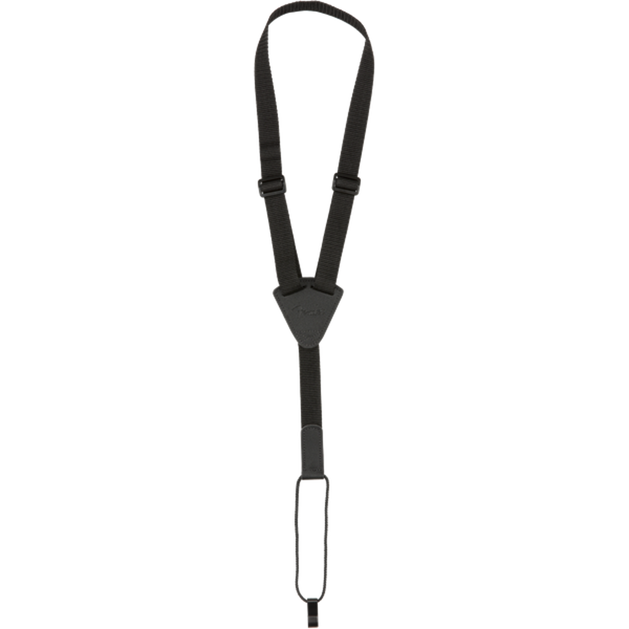 Correa para ukelele Fender 0990630001 negra ajustable — imagen 1
