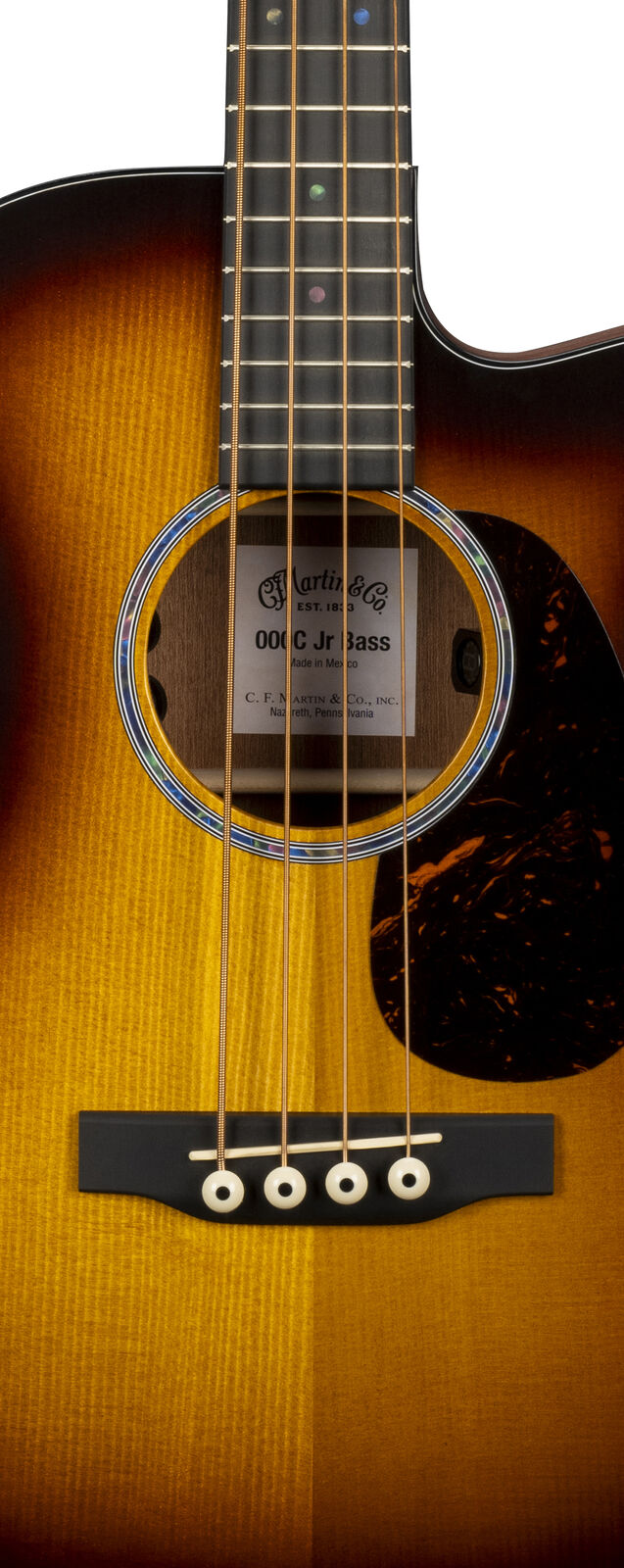 Bajo Electroacustico Bass Spr/sap W/s Martin 000cjr-e