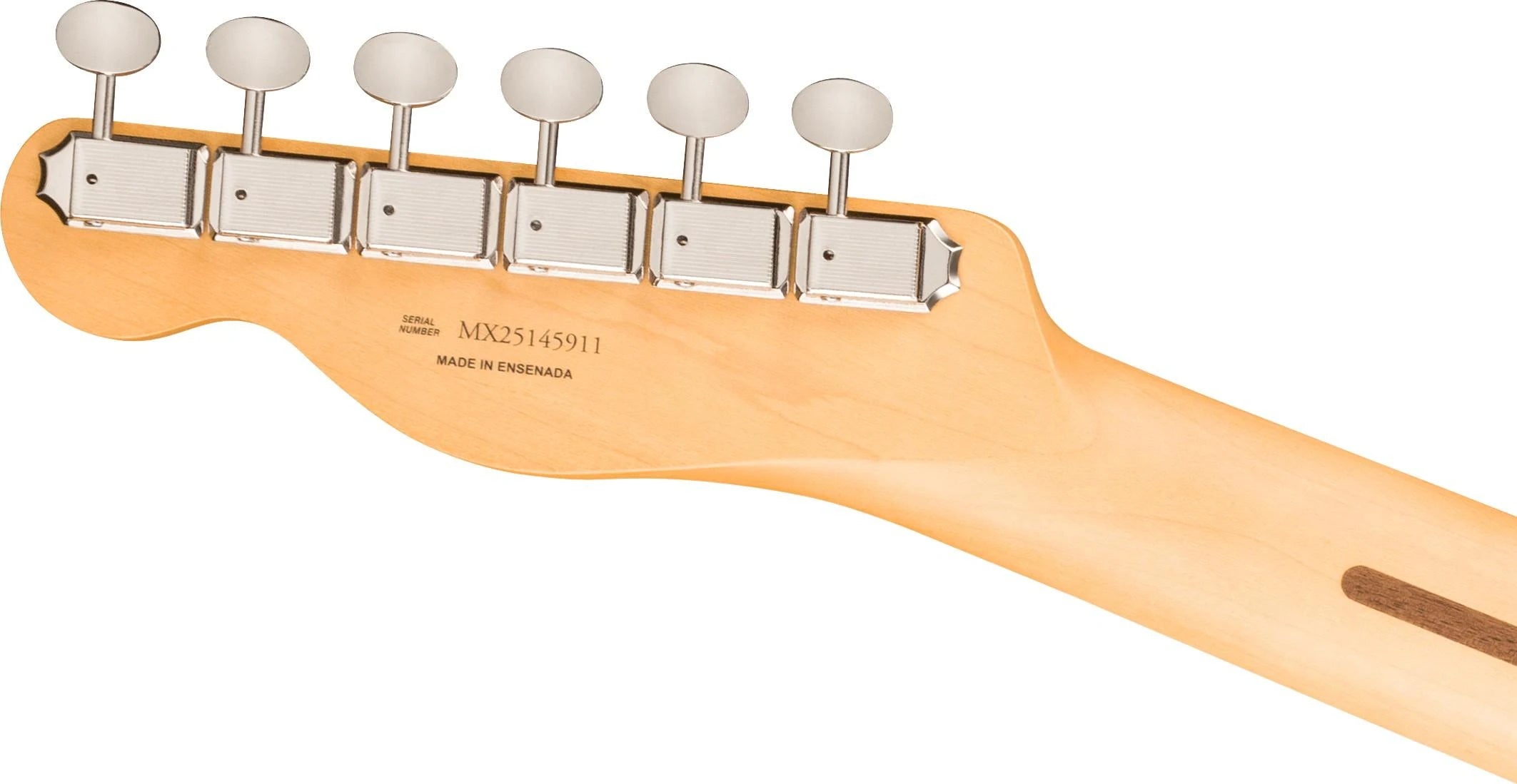 Fender Player II Telecaster HH 0140570597, clavijero posterior