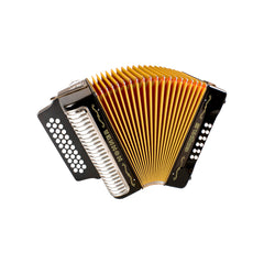 Acordeon 5 Letras Hohner Corona III A57611 Negro