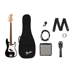 Bajo eléctrico Squier Debut Precision Bass 0379900006 Negro Kit
