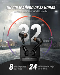 Audifono Inalambrico Negro Donner Ec6519