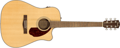 Guitarra electroacústica Fender CD-140SCE 0970213321 Natural con estuche