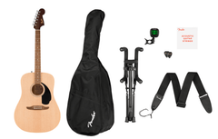 Guitarra acústica Fender California Debut Redondo 0974000421 Natural Kit