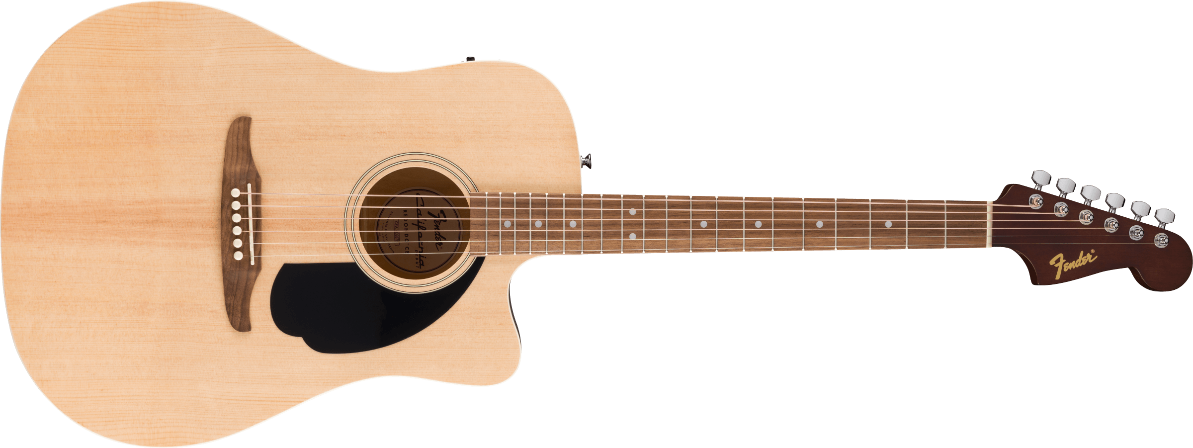 Guitarra electroacústica Fender California Debut Redondo 0974010521 Natural