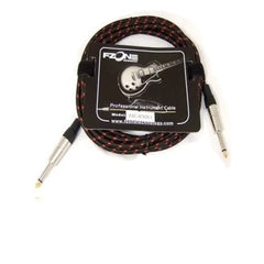 Cable para guitarra eléctrica Fzone IC030-6MT de 6 m, plug a plug