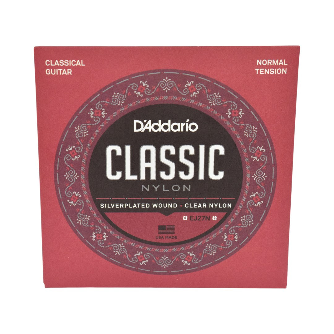 Encordado Set De Cuerdas Guitarra Clasica Daddario Ej27n Nylon