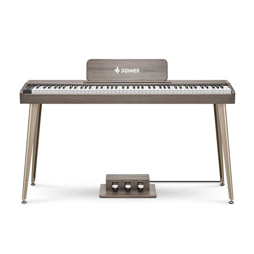 Piano Digital Donner Ec6786 Ddp-60 Classic Gray