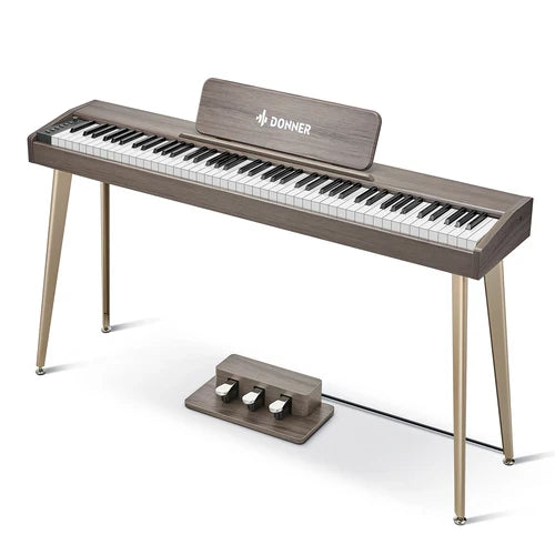 Piano Digital Donner Ec6786 Ddp-60 Classic Gray