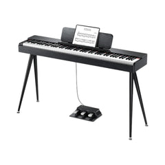 Piano Digital Donner Ec6971 S100 Bk 88 Teclas Negro
