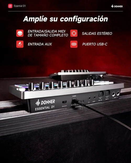 Caja De Ritmos Essential D1 Donner Ec6683