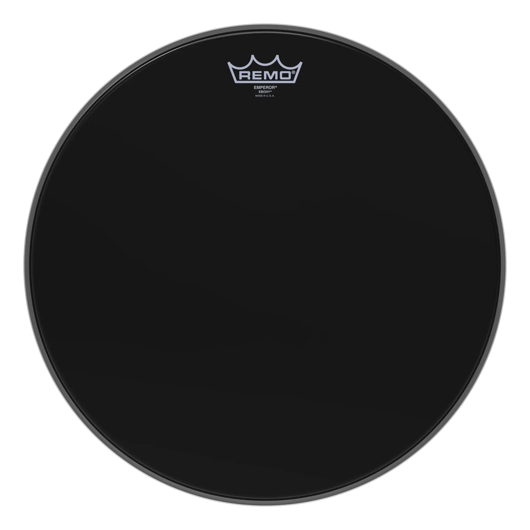 Parche Remo Emperor De 16 Negro Be-0016-es