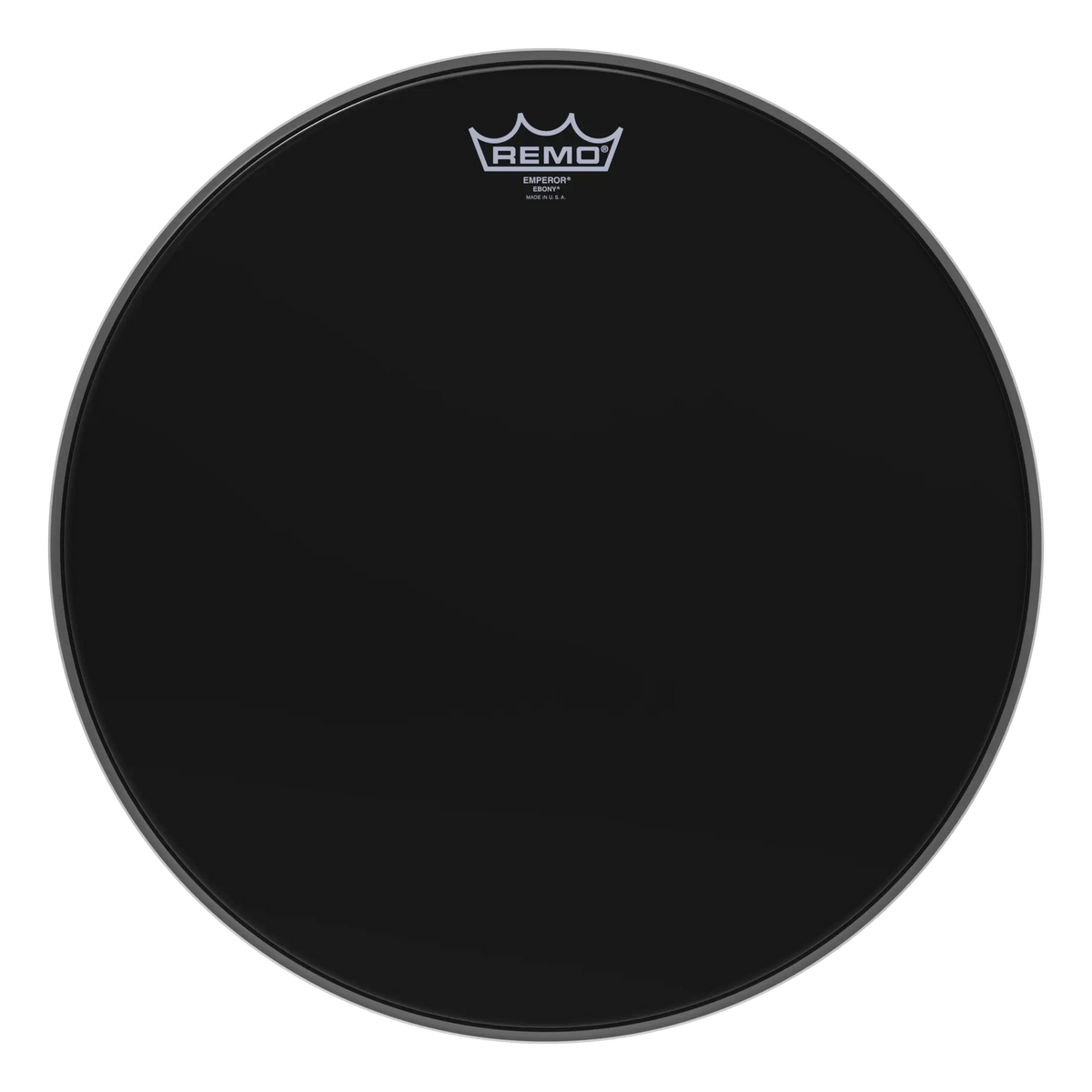 Parche Remo Emperor De 16 Negro Be-0016-es