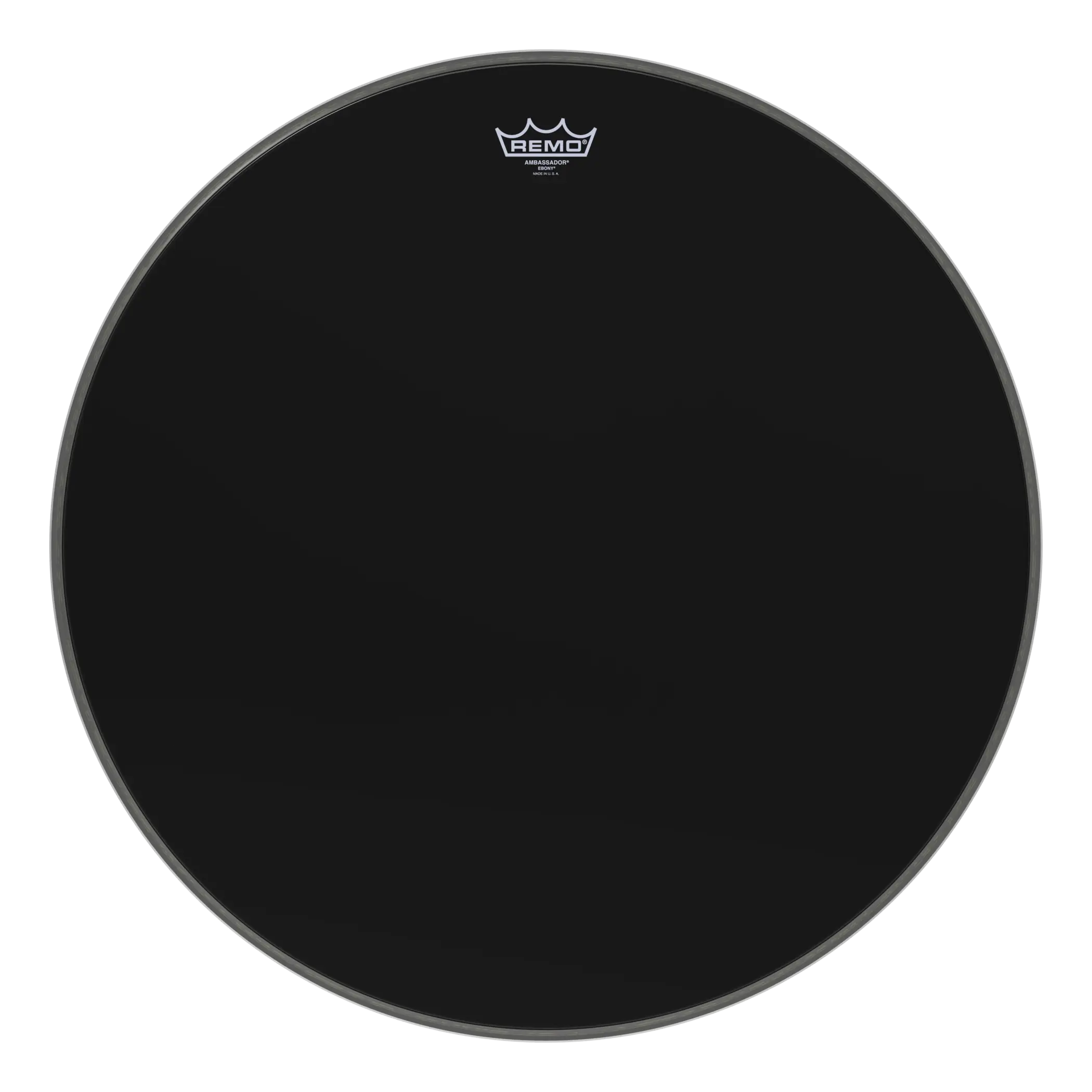 Parche Remo Ambassador De 18 Negro Es-1018-00