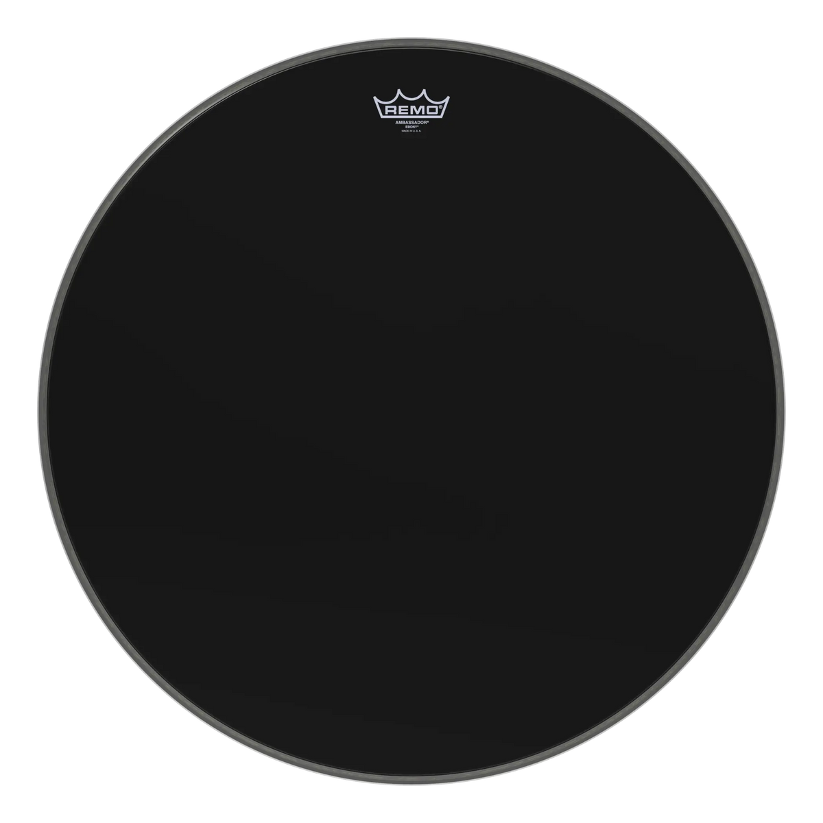 Parche Remo Ambassador De 18 Negro Es-1018-00
