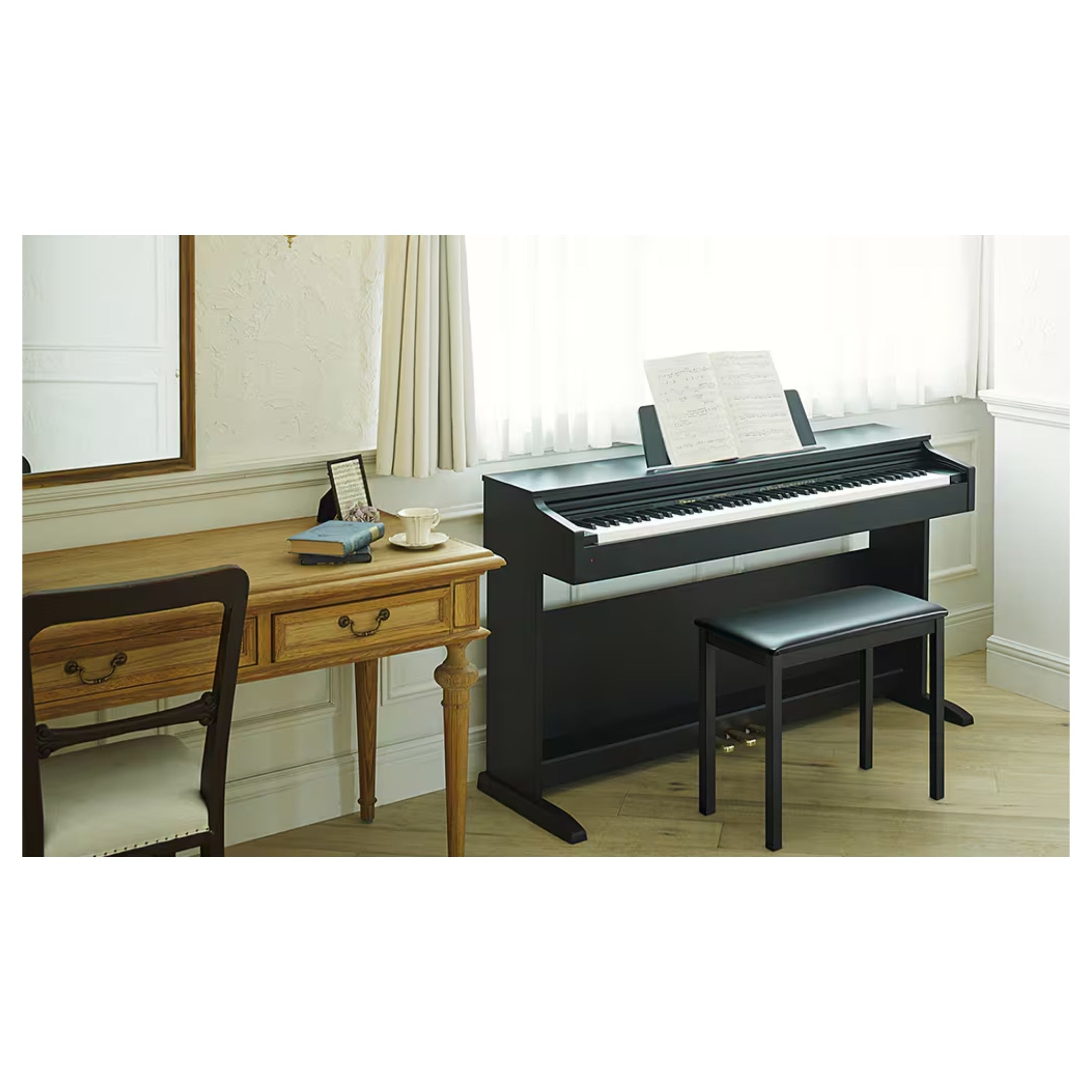 Piano Digital Casio Celviano Ap-270 Bk 88 Teclas Negro