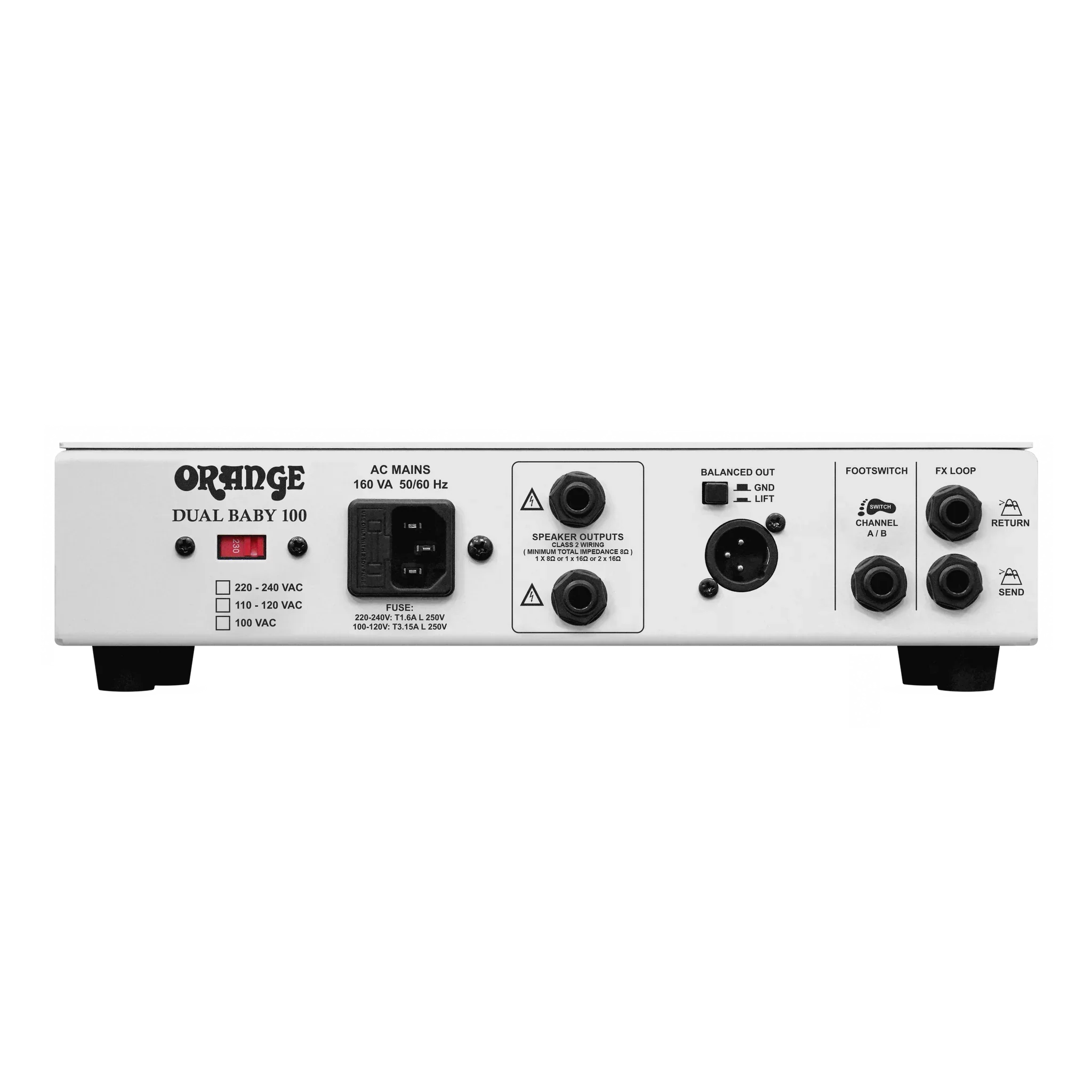 Amplificador Cabezote Para Guitarra Electrica Orange D-Dual-Baby-100