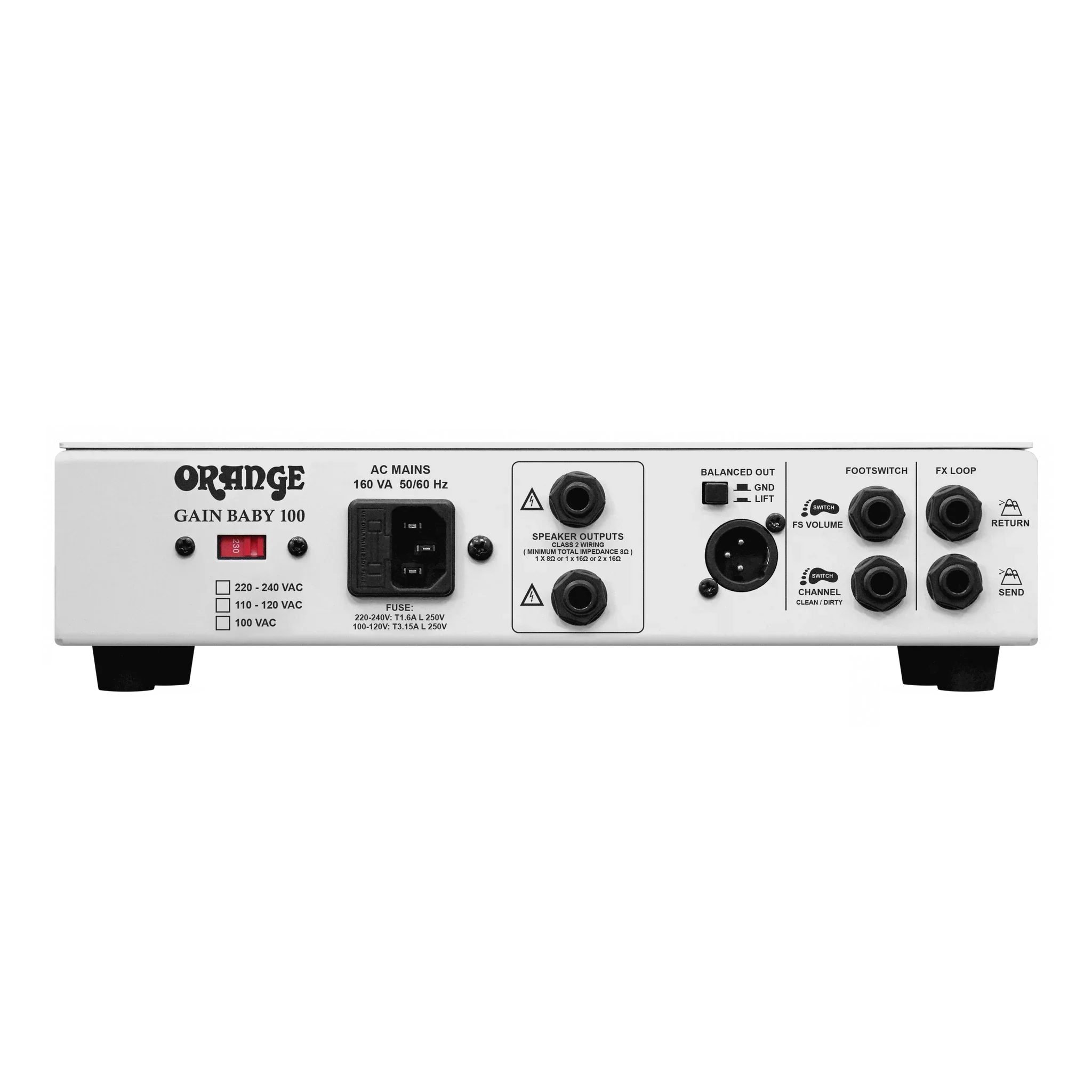 Amplificador Cabezote Para Guitarra Electrica Orange D-Gain-Baby-100