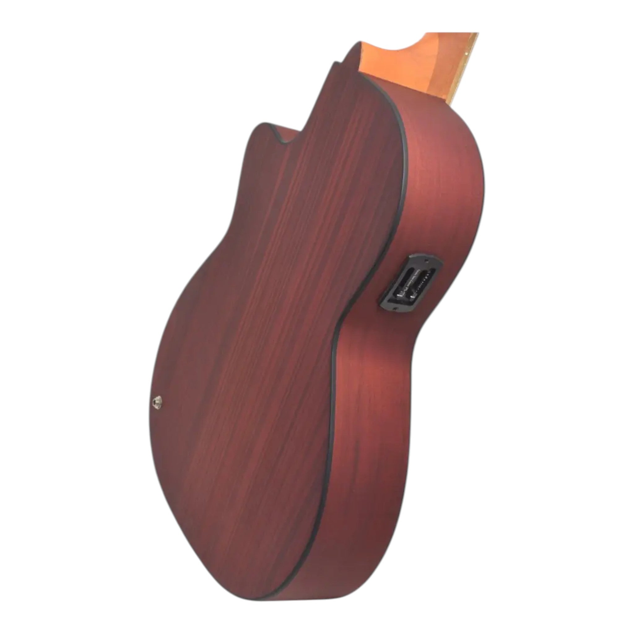 Guitarra Electroacustica La Clasica Con Diseño + Estuche