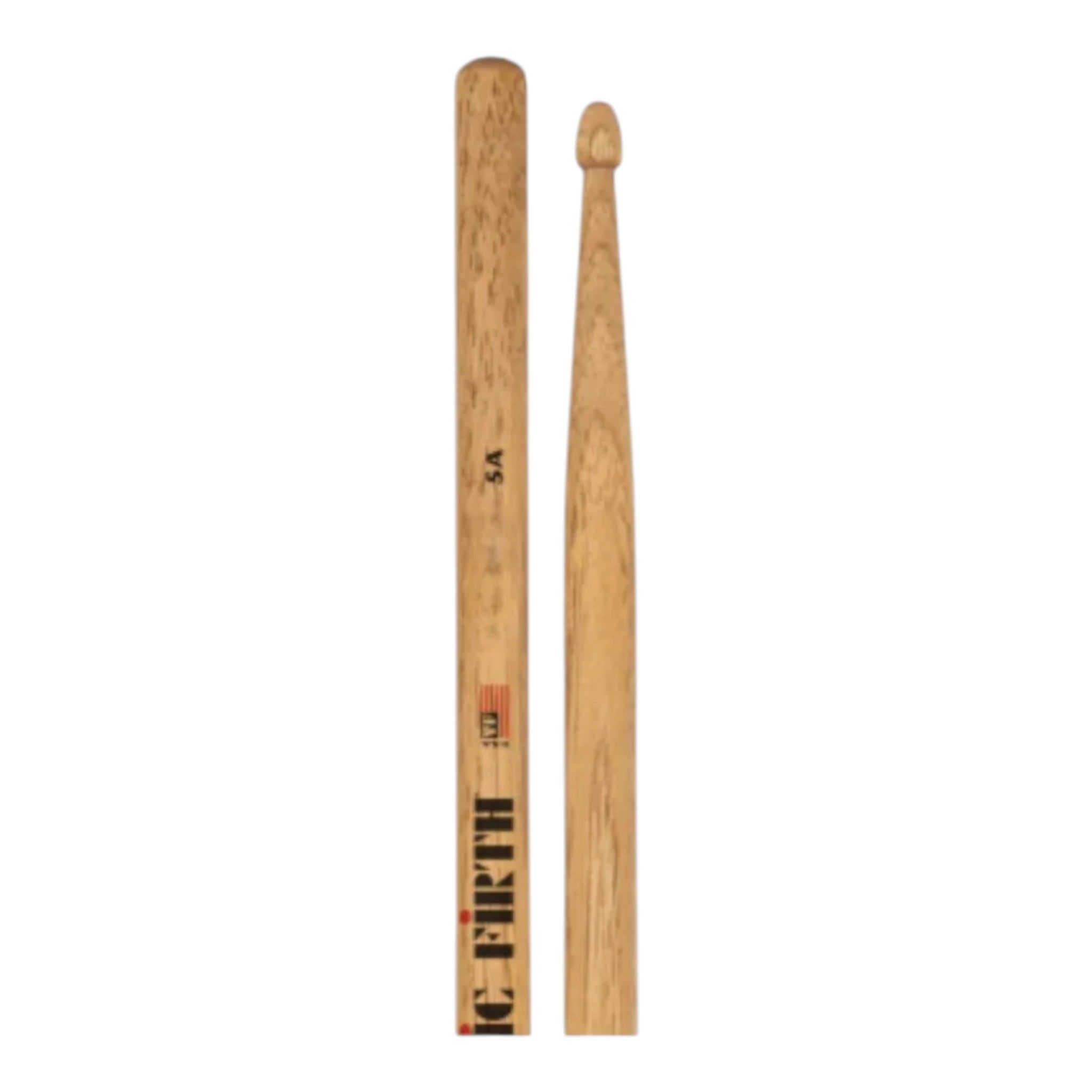 Baquetas Punta Madera 5a Vic Firth American Classic Hickory