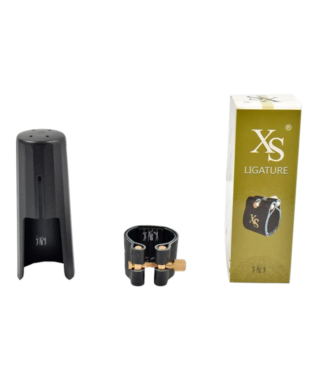 Abrazadera Boquilla Saxo Tenor Cuero Tapaboquilla Xs Glt71
