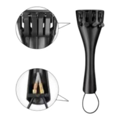 Cordal Para Viola 4/4 Y 3/4 + Tira Cuerda + Microafinadores
