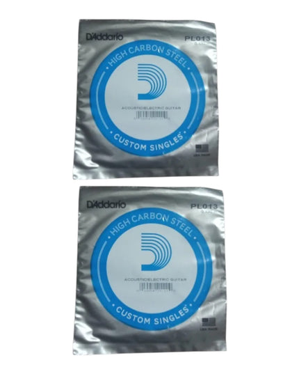 2 Cuerda 2das Si Para Guitarra Electrica Daddario Pl013 0.13