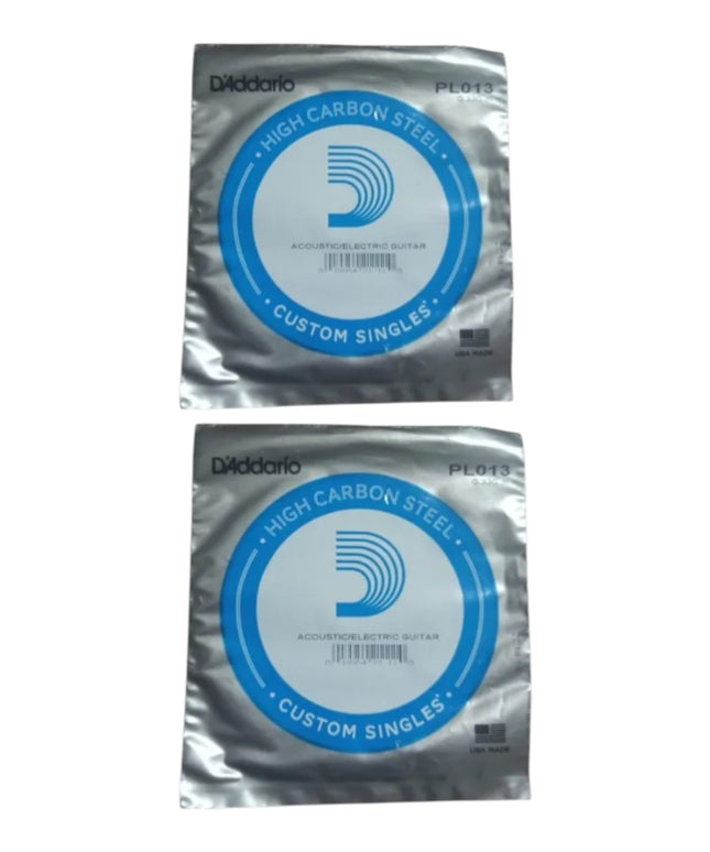 2 Cuerda 2das Si Para Guitarra Electrica Daddario Pl013 0.13