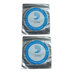 2 Cuerda 2das Si Para Guitarra Electrica Daddario Pl013 0.13
