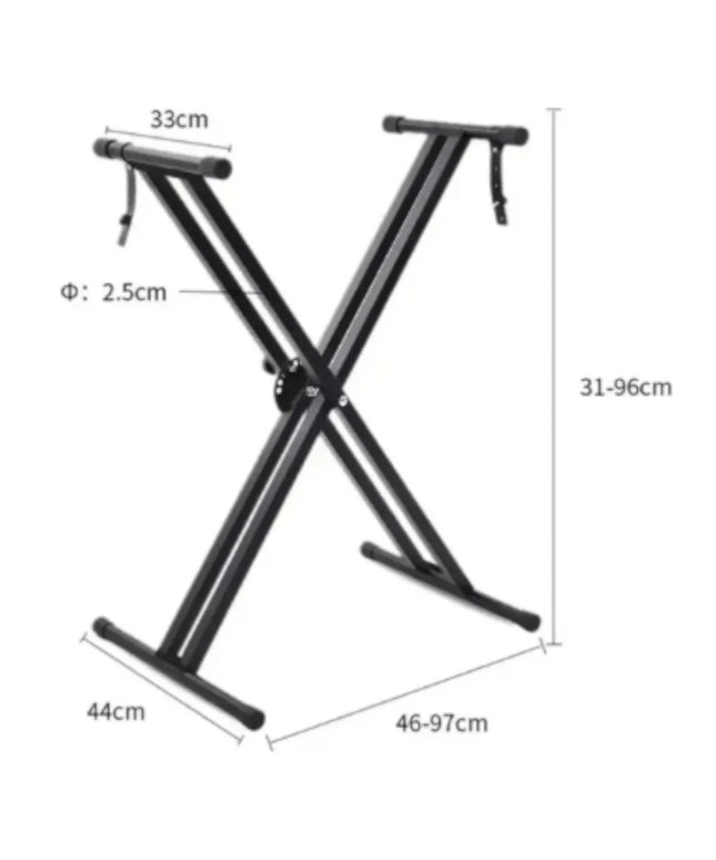 Base Piano O Atril Teclado Doble Xx