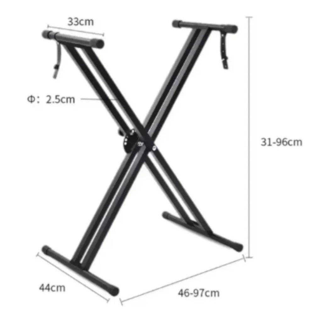 Base Piano O Atril Teclado Doble Xx